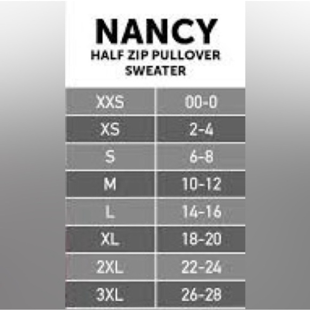 LuLaRoe Nancy Half Zip Pullover Jacket - Picture 6 of 6